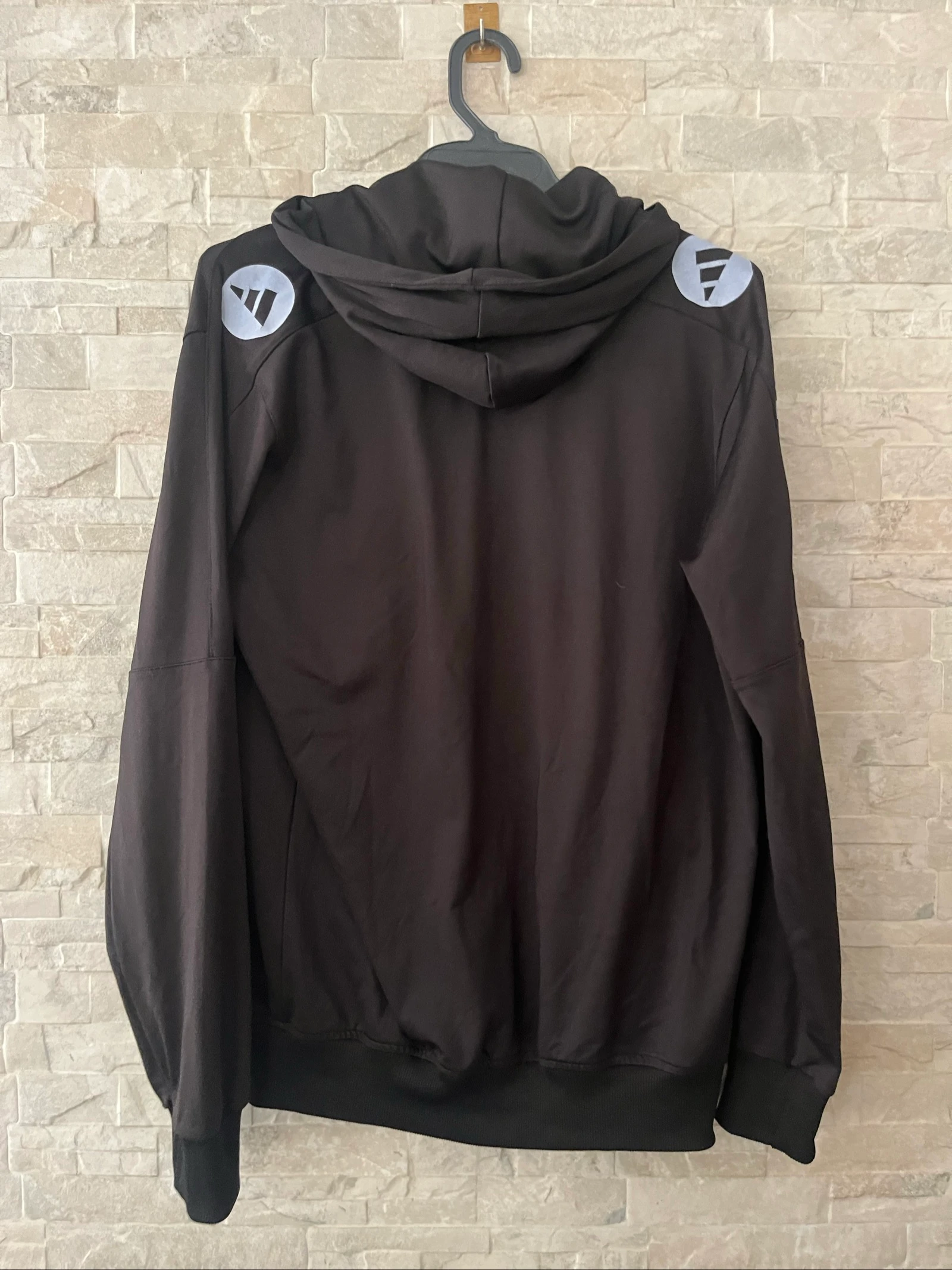 Adidas NEO trui met capuchon | volledige rits | zwart | maat M/L – photo 2